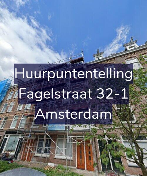Foto gevel Huurpuntentelling voor Fagelstraat 32-1, Amsterdam