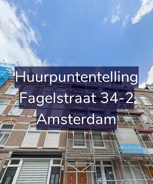 Foto gevel Huurpuntentelling voor Fagelstraat 34-2, Amsterdam