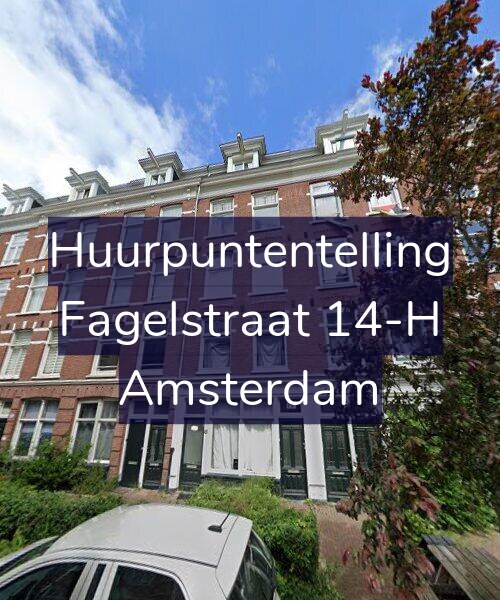 Foto gevel Huurpuntentelling voor Fagelstraat 14-H, Amsterdam