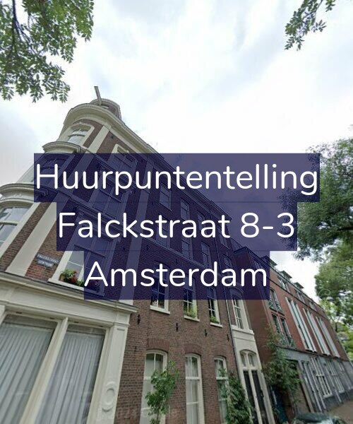 Foto gevel Huurpuntentelling voor Falckstraat 8-3, Amsterdam