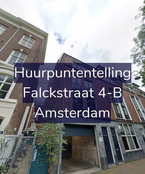 Foto gevel Huurpuntentelling voor Falckstraat 4-B, Amsterdam