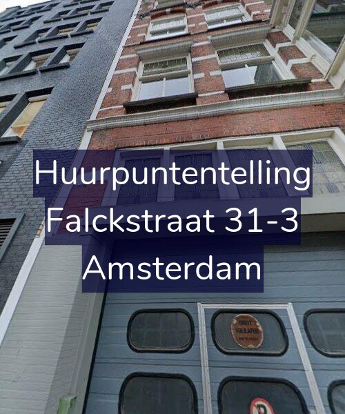 Foto gevel Huurpuntentelling voor Falckstraat 31-3, Amsterdam