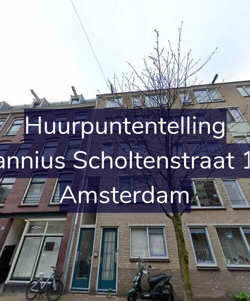 Foto gevel Huurpuntentelling voor Fannius Scholtenstraat 18, Amsterdam