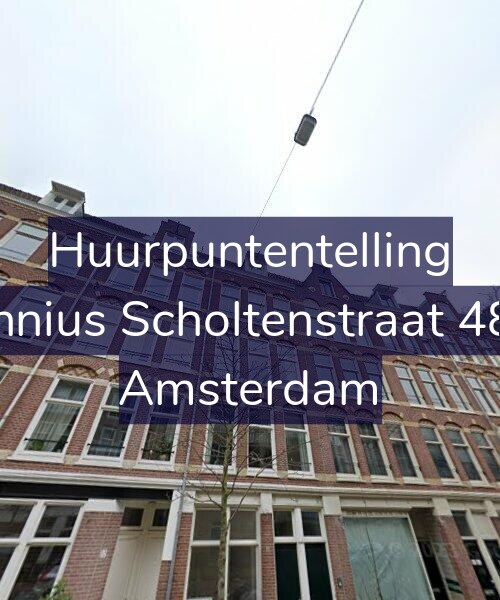 Foto gevel Huurpuntentelling voor Fannius Scholtenstraat 48-3, Amsterdam