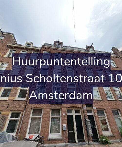 Foto gevel Huurpuntentelling voor Fannius Scholtenstraat 101-2, Amsterdam