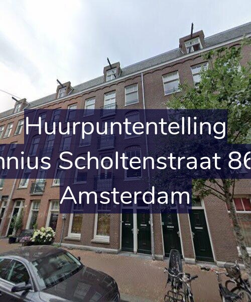 Foto gevel Huurpuntentelling voor Fannius Scholtenstraat 86-H, Amsterdam