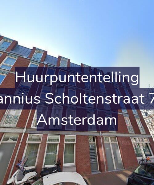 Foto gevel Huurpuntentelling voor Fannius Scholtenstraat 70, Amsterdam