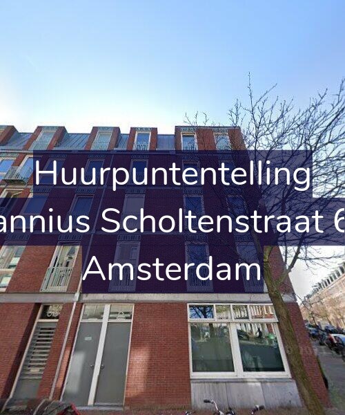 Foto gevel Huurpuntentelling voor Fannius Scholtenstraat 68, Amsterdam