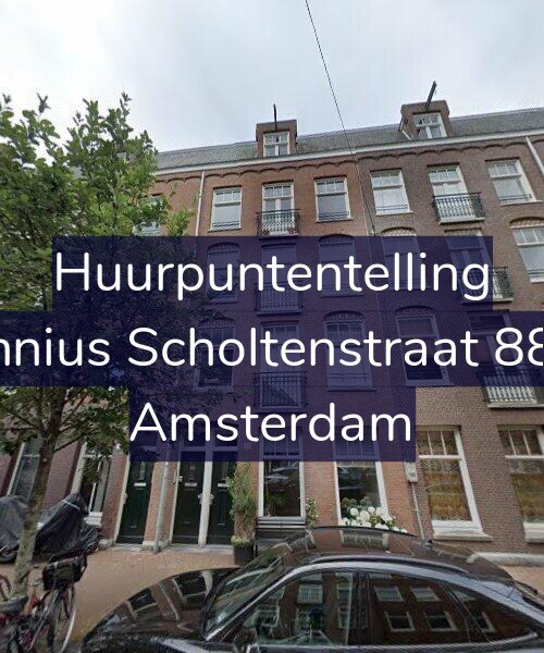 Foto gevel Huurpuntentelling voor Fannius Scholtenstraat 88-H, Amsterdam
