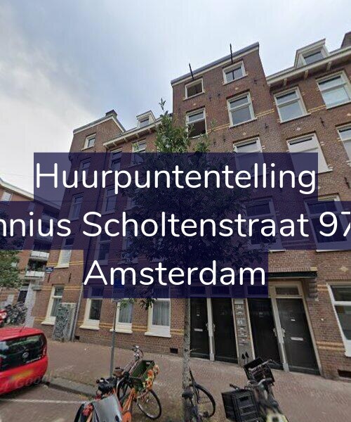 Foto gevel Huurpuntentelling voor Fannius Scholtenstraat 97-H, Amsterdam
