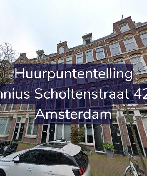 Foto gevel Huurpuntentelling voor Fannius Scholtenstraat 42-H, Amsterdam