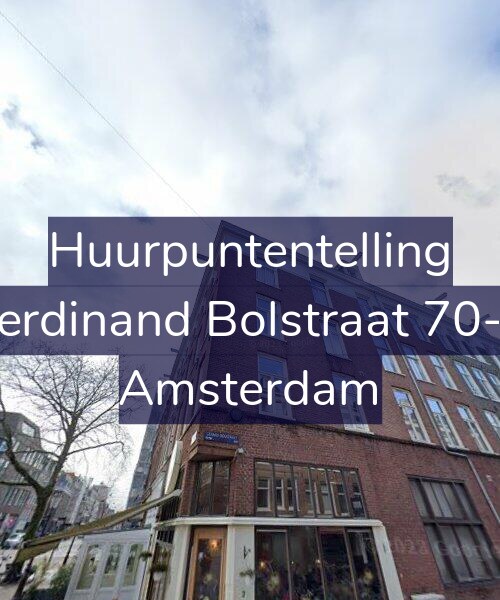 Foto gevel Huurpuntentelling voor Ferdinand Bolstraat 70-2, Amsterdam