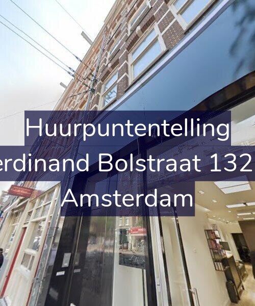 Foto gevel Huurpuntentelling voor Ferdinand Bolstraat 132-2, Amsterdam