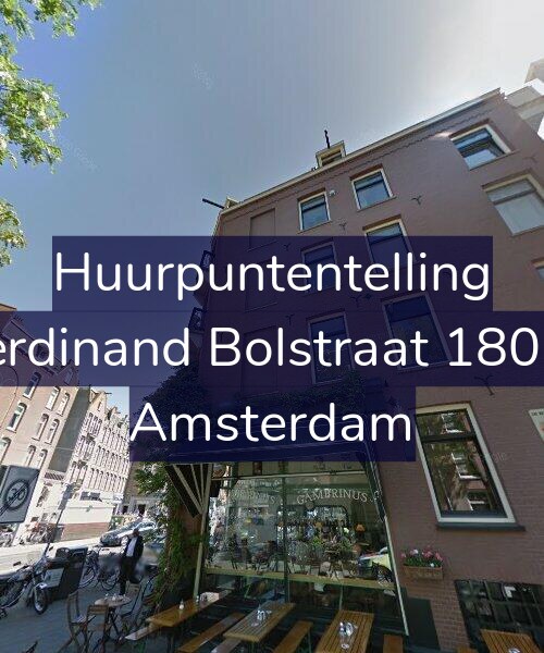 Foto gevel Huurpuntentelling voor Ferdinand Bolstraat 180-4, Amsterdam