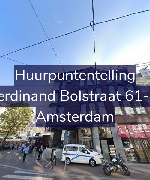 Foto gevel Huurpuntentelling voor Ferdinand Bolstraat 61-M, Amsterdam