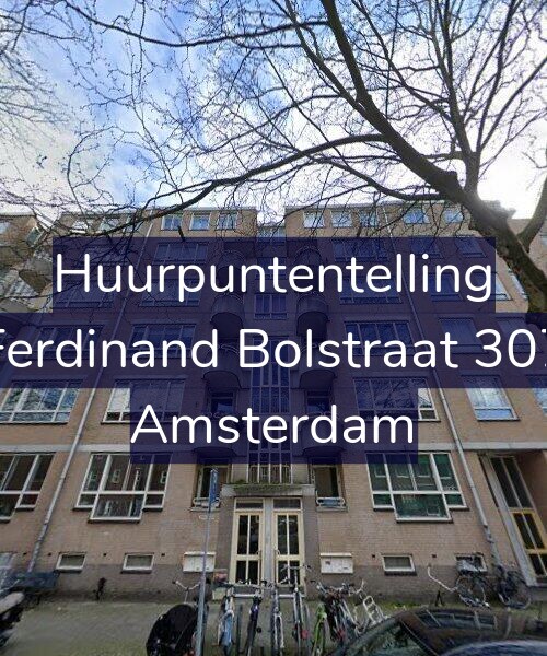 Foto gevel Huurpuntentelling voor Ferdinand Bolstraat 307, Amsterdam