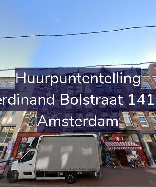 Foto gevel Huurpuntentelling voor Ferdinand Bolstraat 141-2, Amsterdam
