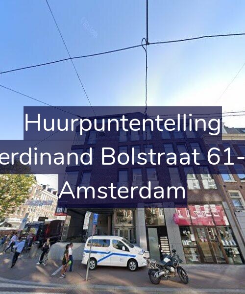 Foto gevel Huurpuntentelling voor Ferdinand Bolstraat 61-P, Amsterdam