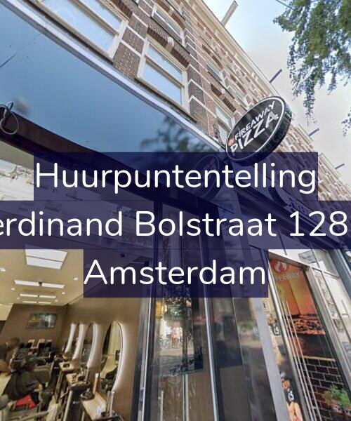 Foto gevel Huurpuntentelling voor Ferdinand Bolstraat 128-2, Amsterdam