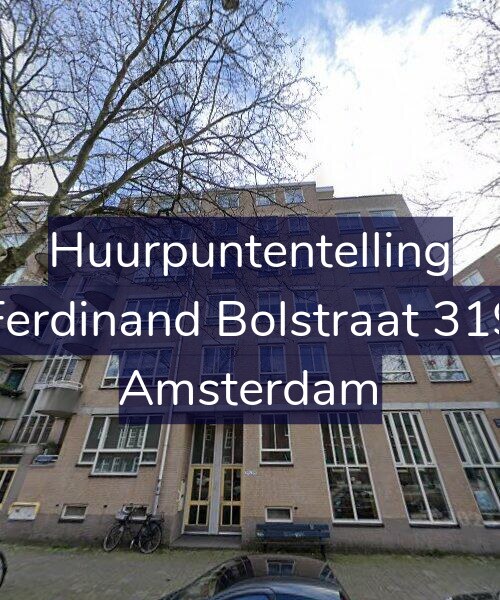 Foto gevel Huurpuntentelling voor Ferdinand Bolstraat 319, Amsterdam