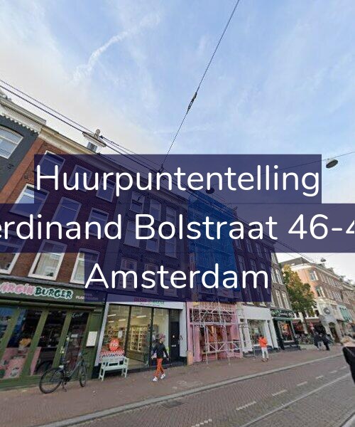 Foto gevel Huurpuntentelling voor Ferdinand Bolstraat 46-4A, Amsterdam