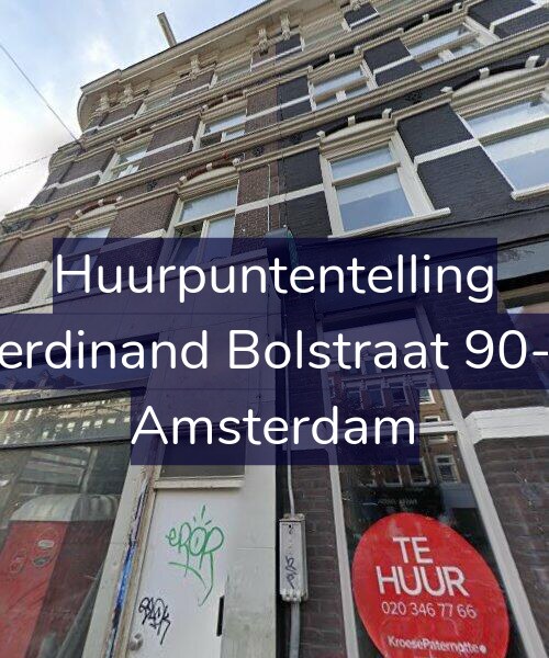 Foto gevel Huurpuntentelling voor Ferdinand Bolstraat 90-4, Amsterdam