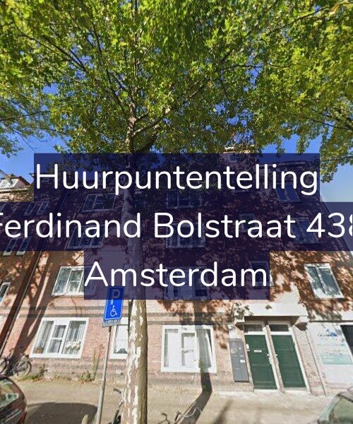 Foto gevel Huurpuntentelling voor Ferdinand Bolstraat 438, Amsterdam