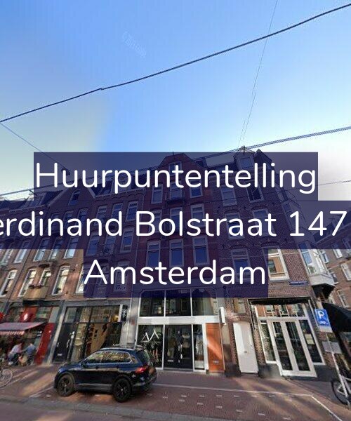 Foto gevel Huurpuntentelling voor Ferdinand Bolstraat 147-3, Amsterdam