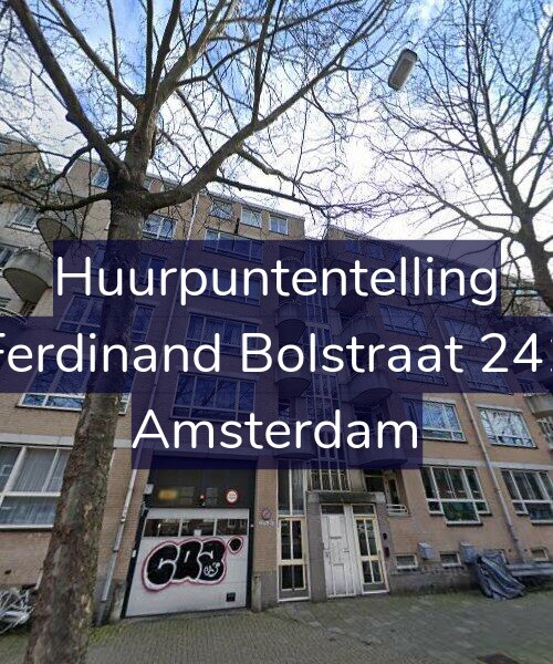 Foto gevel Huurpuntentelling voor Ferdinand Bolstraat 241, Amsterdam