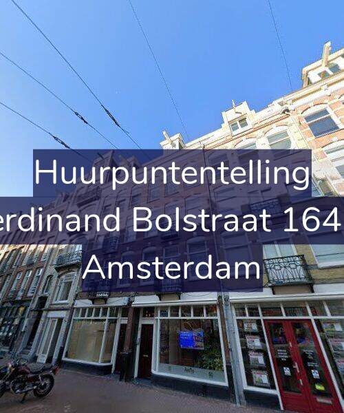 Foto gevel Huurpuntentelling voor Ferdinand Bolstraat 164-2, Amsterdam