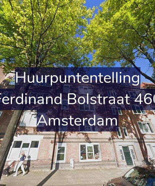 Foto gevel Huurpuntentelling voor Ferdinand Bolstraat 460, Amsterdam