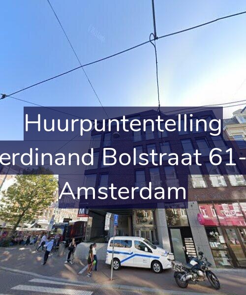 Foto gevel Huurpuntentelling voor Ferdinand Bolstraat 61-L, Amsterdam