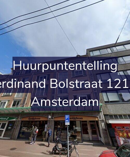 Foto gevel Huurpuntentelling voor Ferdinand Bolstraat 121-E, Amsterdam