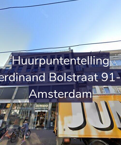 Foto gevel Huurpuntentelling voor Ferdinand Bolstraat 91-D, Amsterdam