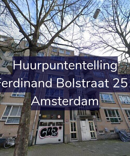 Foto gevel Huurpuntentelling voor Ferdinand Bolstraat 251, Amsterdam