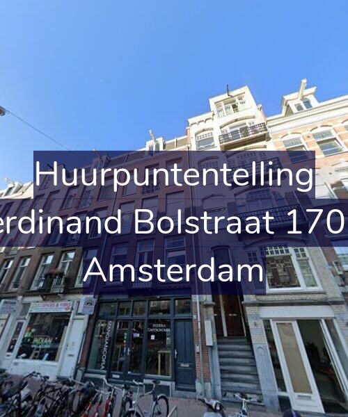 Foto gevel Huurpuntentelling voor Ferdinand Bolstraat 170-3, Amsterdam