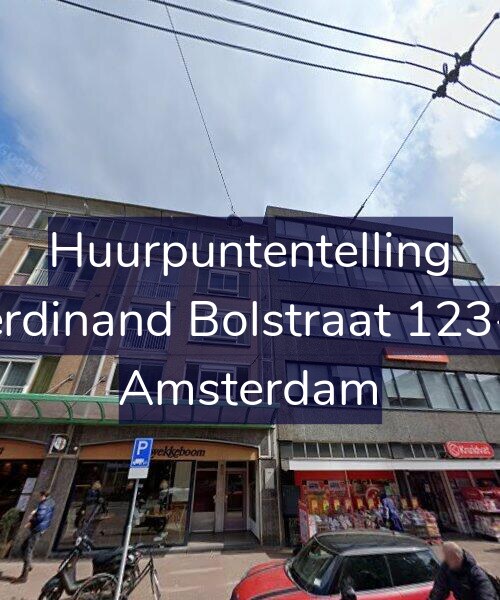 Foto gevel Huurpuntentelling voor Ferdinand Bolstraat 123-G, Amsterdam