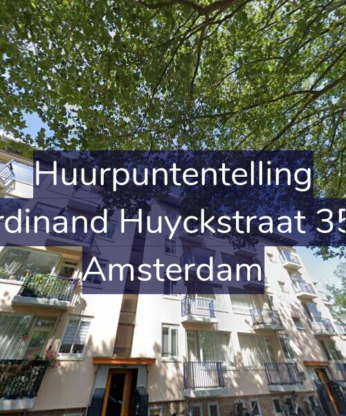 Foto gevel Huurpuntentelling voor Ferdinand Huyckstraat 35-2, Amsterdam
