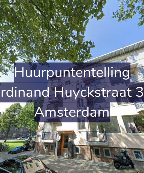 Foto gevel Huurpuntentelling voor Ferdinand Huyckstraat 3-1, Amsterdam