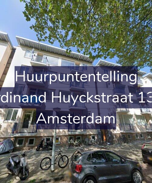 Foto gevel Huurpuntentelling voor Ferdinand Huyckstraat 13-H, Amsterdam