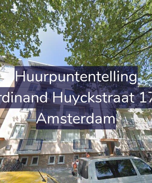 Foto gevel Huurpuntentelling voor Ferdinand Huyckstraat 17-1, Amsterdam