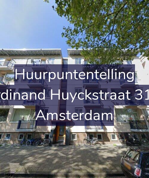 Foto gevel Huurpuntentelling voor Ferdinand Huyckstraat 31-H, Amsterdam