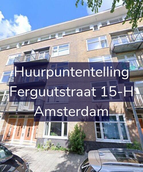 Foto gevel Huurpuntentelling voor Ferguutstraat 15-H, Amsterdam