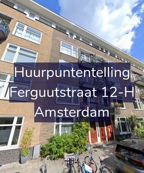Foto gevel Huurpuntentelling voor Ferguutstraat 12-H, Amsterdam