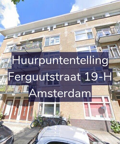 Foto gevel Huurpuntentelling voor Ferguutstraat 19-H, Amsterdam