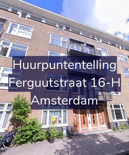 Foto gevel Huurpuntentelling voor Ferguutstraat 16-H, Amsterdam