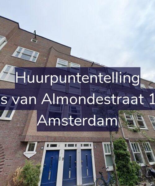 Foto gevel Huurpuntentelling voor Filips van Almondestraat 18-B, Amsterdam