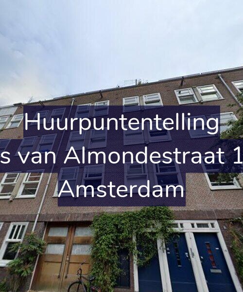 Foto gevel Huurpuntentelling voor Filips van Almondestraat 12-D, Amsterdam
