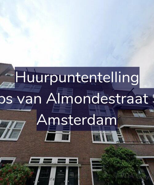 Foto gevel Huurpuntentelling voor Filips van Almondestraat 9-2, Amsterdam