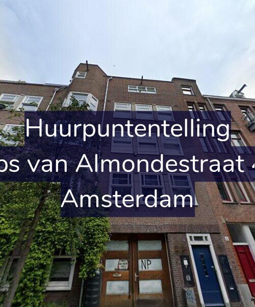 Foto gevel Huurpuntentelling voor Filips van Almondestraat 4-C, Amsterdam